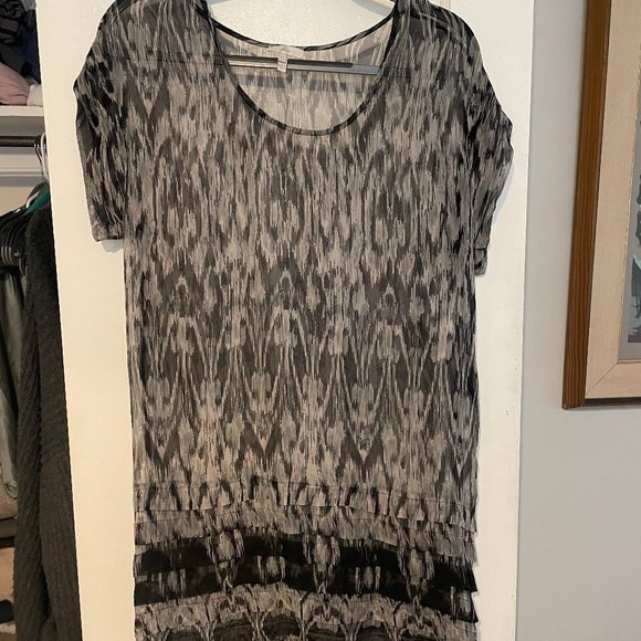 Joie Sheer Silk Dress (Size XS) - Picture 1 of 5